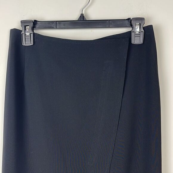 VINCE knee length black pencil skirt size 0 - Picture 2 of 10